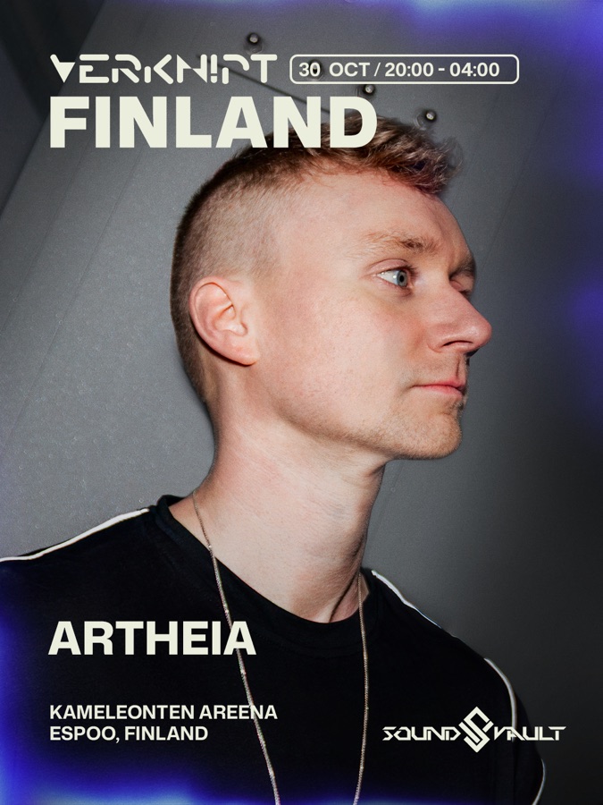 ARTHEIA — official Verknipt Finland artist poster