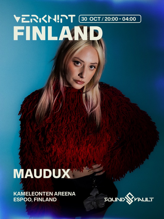 MAUDUX — official Verknipt Finland artist poster