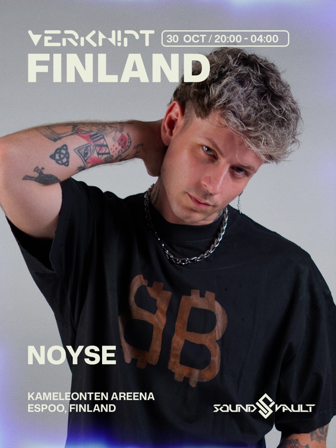 NOYSE — official Verknipt Finland artist poster