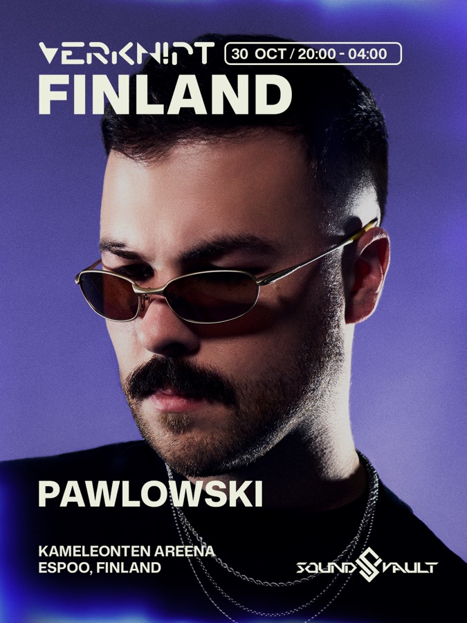 PAWLOWSKI — official Verknipt Finland artist poster