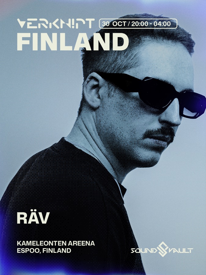 RÄV — official Verknipt Finland artist poster